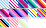 Tissu polyester performant rayé Pride | 5 types de tissus | Choisissez votre coloris