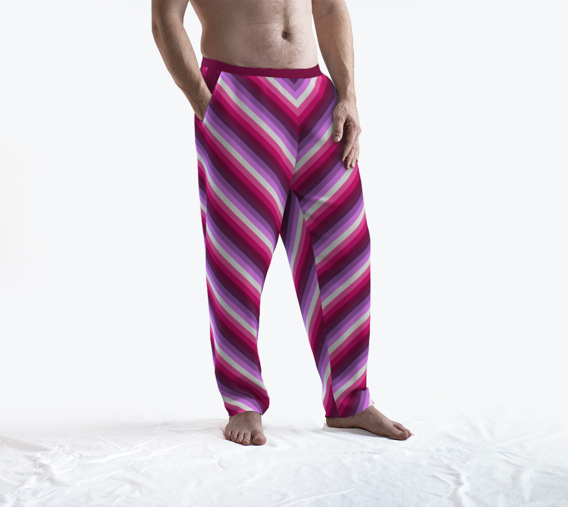 Lesbian - V2 Striped Lounge Pants