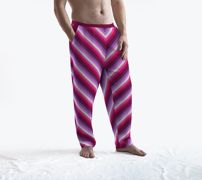 Lesbian - V2 Striped Lounge Pants