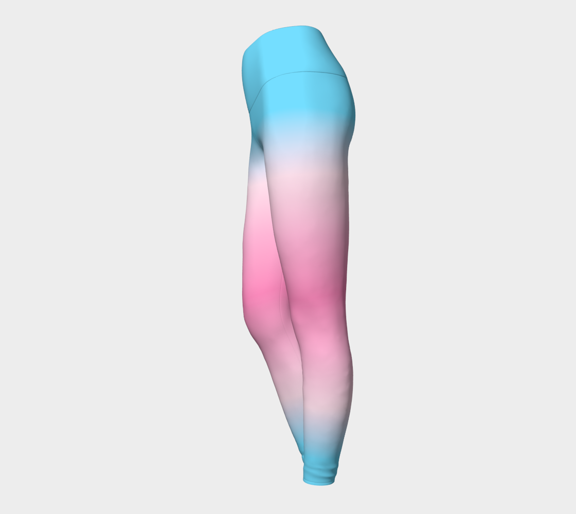 Transfeminine Gradient Yoga Leggings