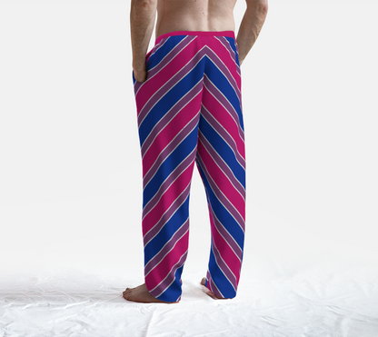 Bisexual Candy Striped Lounge Pants