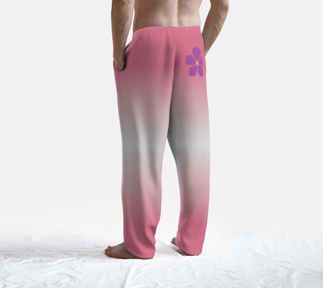 Sapphic Floral Gradient Lounge Pants