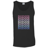 Funky Text Gender Unisex Tank Tops |  Gildan
