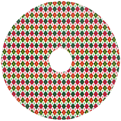 Pride Plaid Christmas Tree Skirt | Luxe | Choose Your Colourway