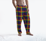 Rainbow/Interstellar Tartan Plaid Lounge Pants