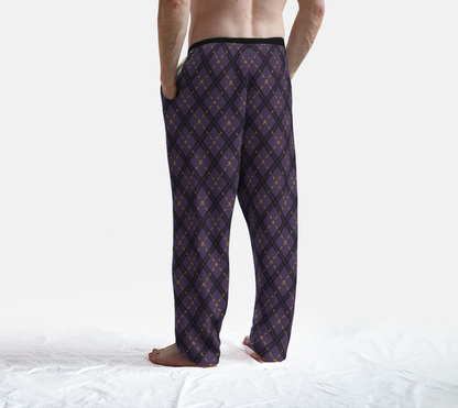 Nonbinary Dark Argyle Lounge Pants