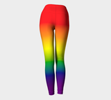 Rainbow Gradient Yoga Leggings