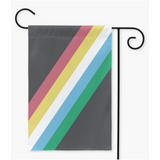 Drapeaux de cour et de jardin pour personnes handicapées - V2 | Simple ou double face | 2 tailles