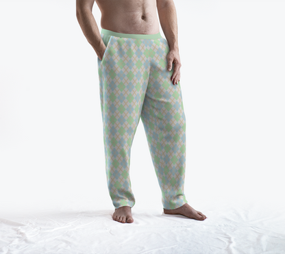 Unlabeled Orientation Argyle Lounge Pants