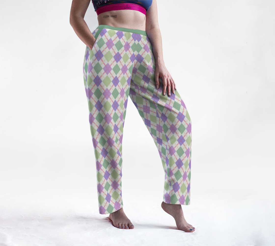 Genderfae Argyle Lounge Pants