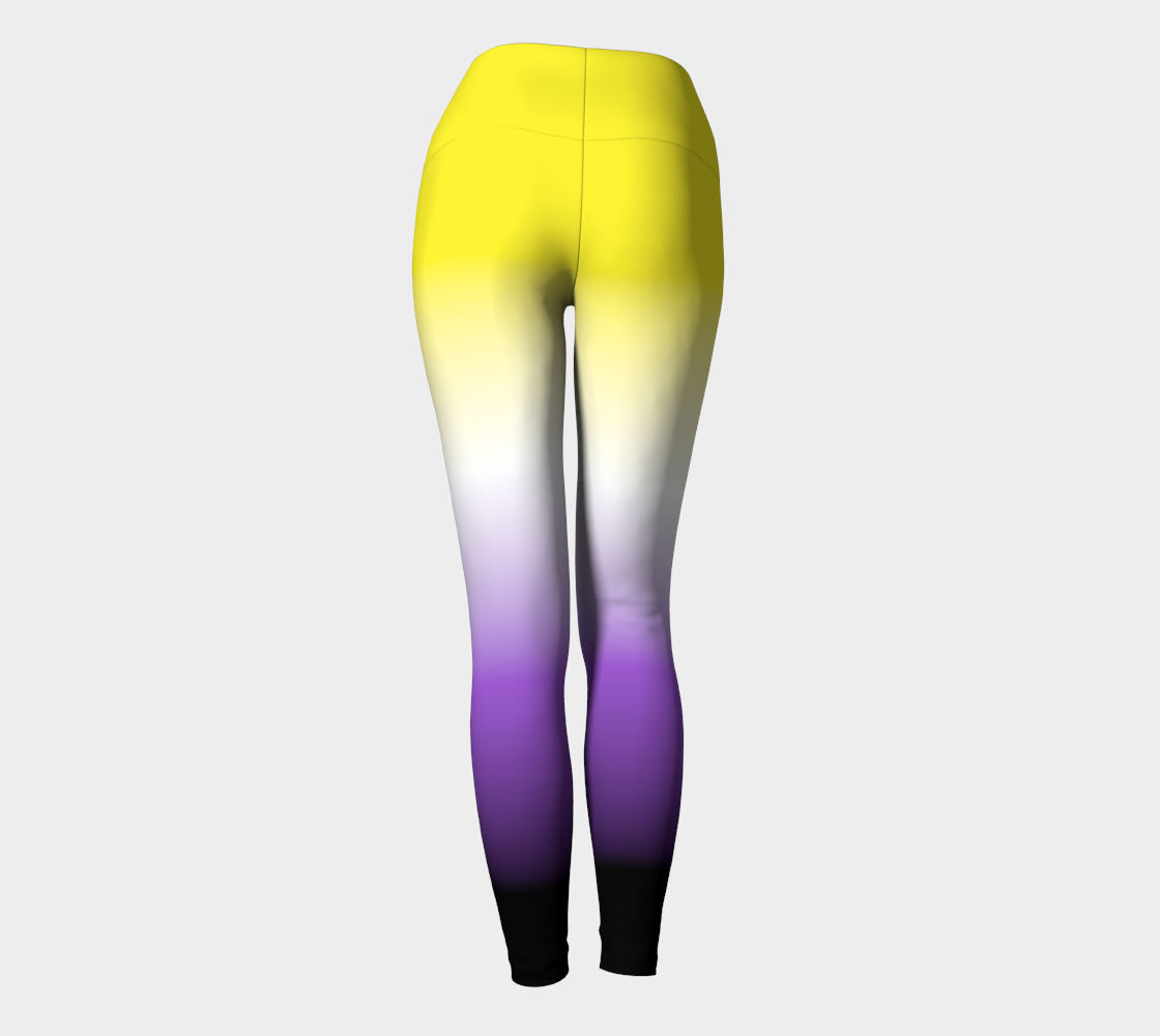 Nonbinary Gradient Yoga Leggings