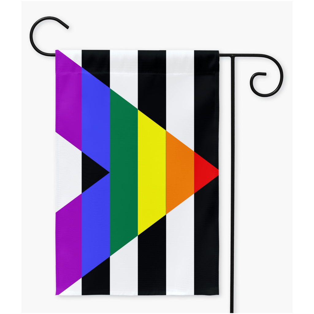 Rainbow Ally Yard and Garden Flags | Single Or Double-Sided | 2 Sizes