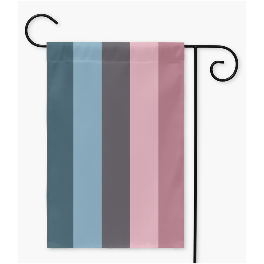 Transhet - V1 Pride Yard et drapeaux de jardin | Simple ou double face | 2 tailles
