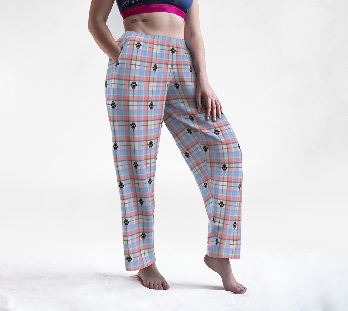 Babyfur Tartan Plaid Lounge Pants