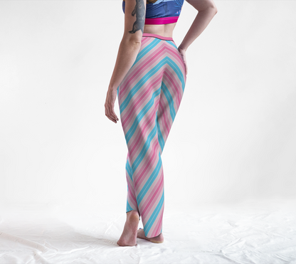 Transfeminine Striped Lounge Pants