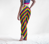 Rainbow Candy Striped Lounge Pants