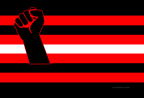 Drapeaux de main/de bureau Fetish Pride | Choisissez votre drapeau | Double face