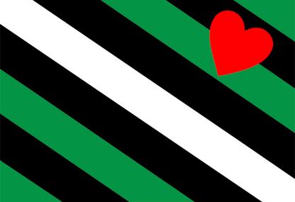 Drapeaux de main/de bureau Fetish Pride | Choisissez votre drapeau | Double face