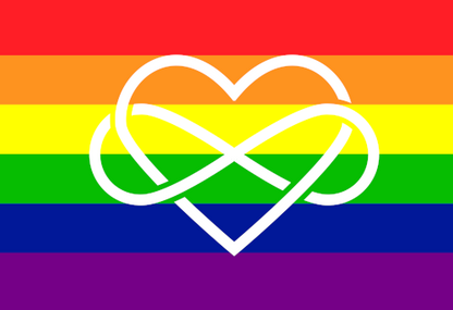 Polyamory Pride Hand/Desk Flags | Choose Your Flag
