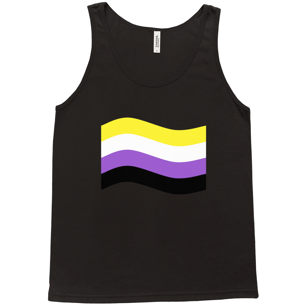 Gender Pride Flag Relaxed Fit Tank Tops | Choose Your Flag | Bella + Canvas