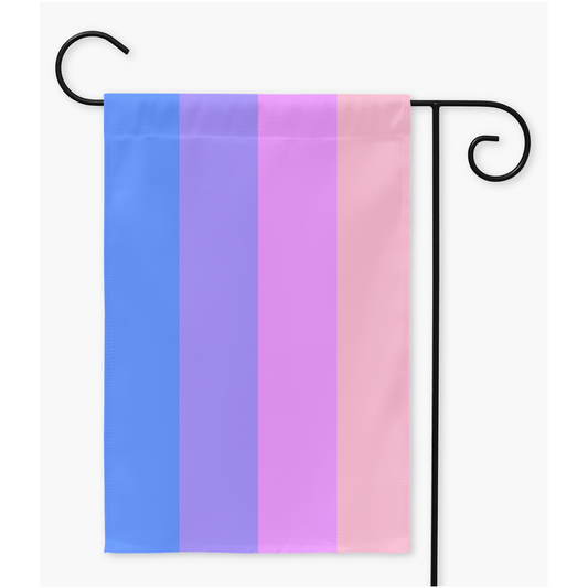 Gynesexual - V2 Yard and Garden Flags | Single Or Double-Sided | 2 Sizes | Romantic and Sexual Orientations