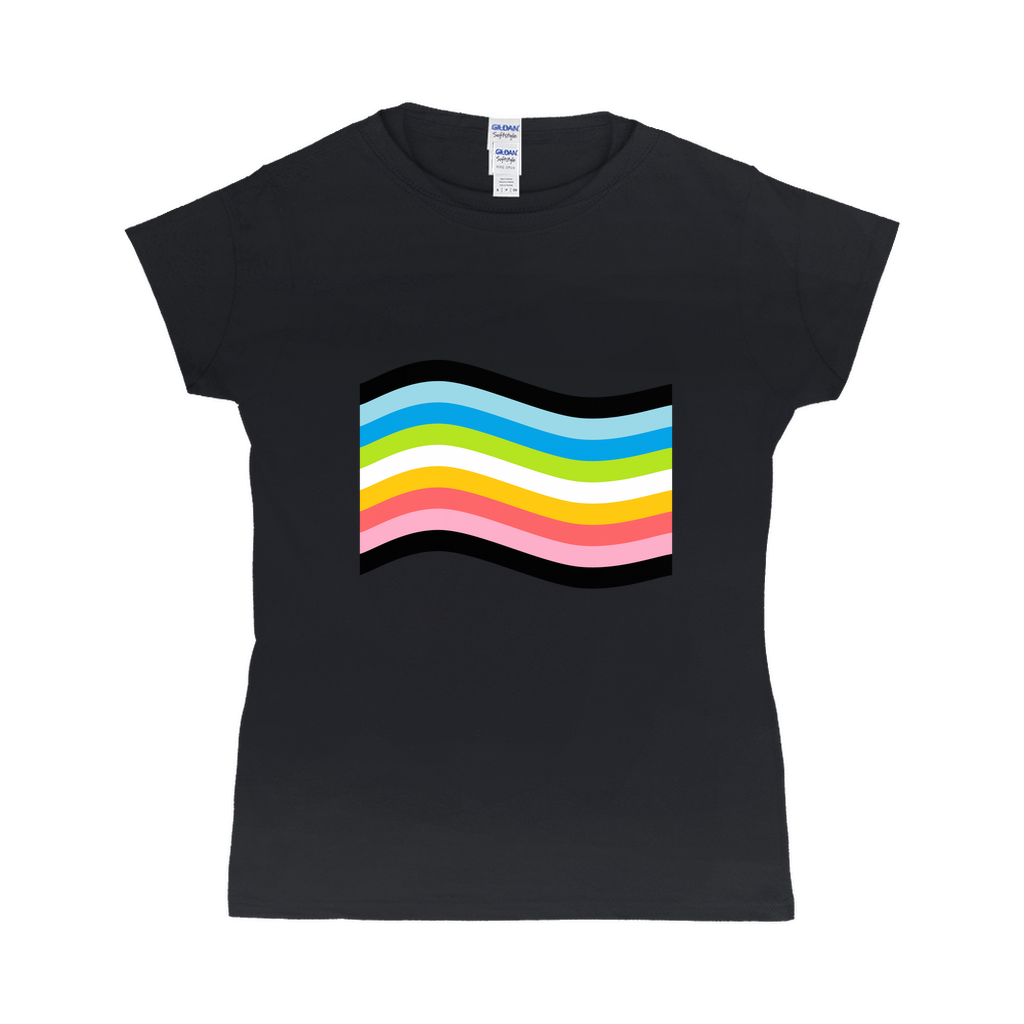 Orientation Pride Flag Fitted Tshirt | Choose Your Flag | Gildan