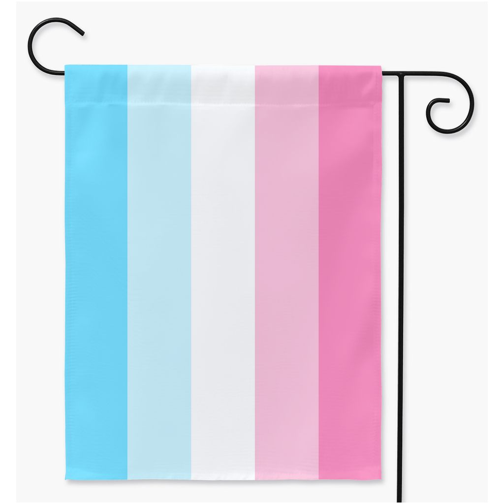 Woman-Man PrideYard and Garden Flags  | Single Or Double-Sided | 2 Sizes