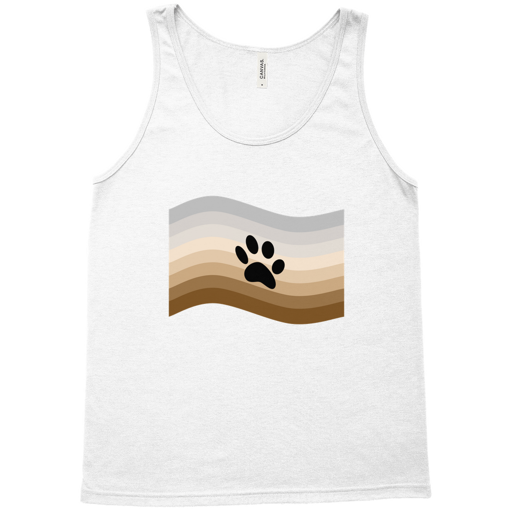 Furry Pride Flag Relaxed Fit Tank Tops | Choose Your Flag | Bella + Canvas