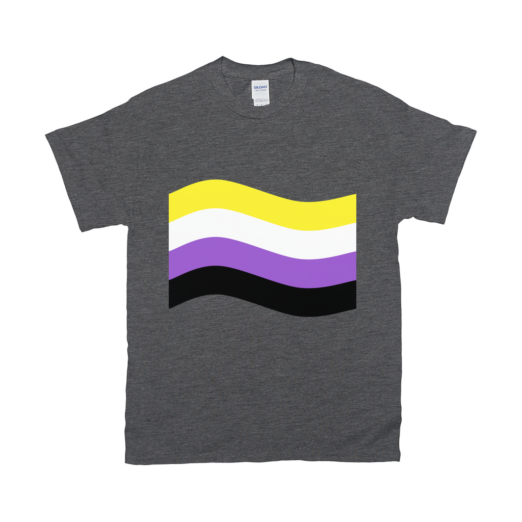 Gender Pride Flag Unisex Tshirt - DARK | Choose Your Flag