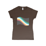 Disability and Neurodiversity Pride Flag Fitted Tshirt | Choose Your Flag | Gildan