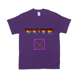 Vote Relaxed Fit Tshirt | Choose Your Pride Colourway
