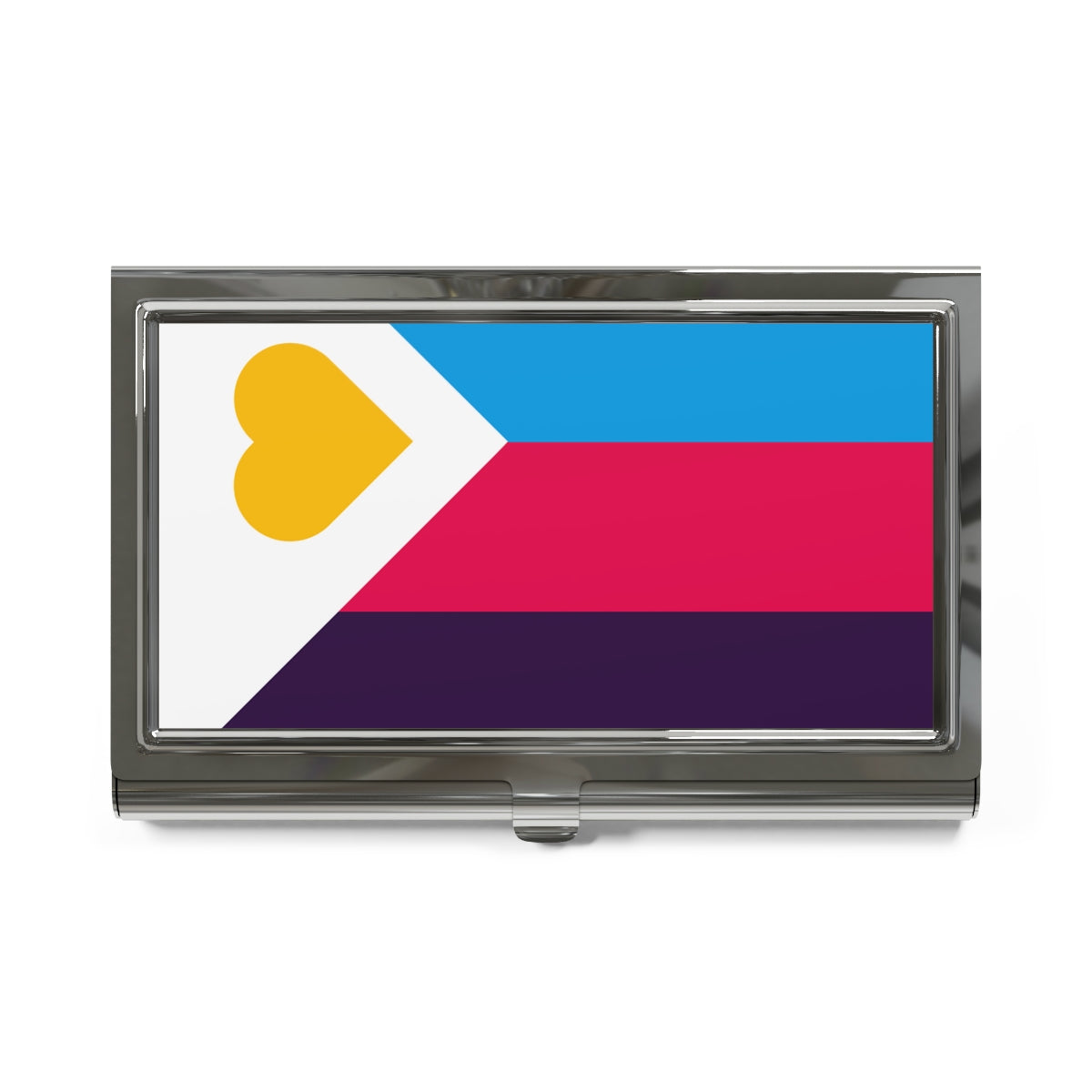 Polyamory Pride Metal Wallet/Card Case | Choose Your Flag