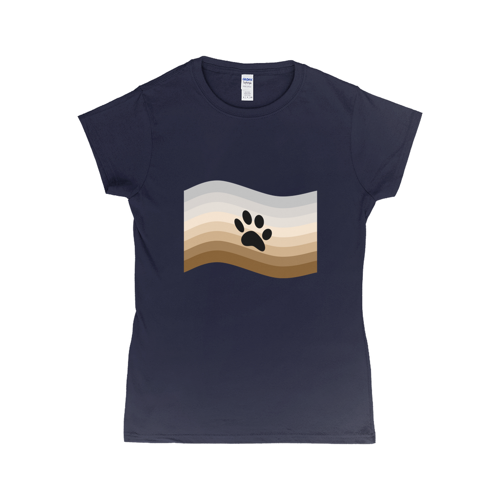 Furry Pride Flag Fitted Tshirt | Choose Your Flag | Gildan