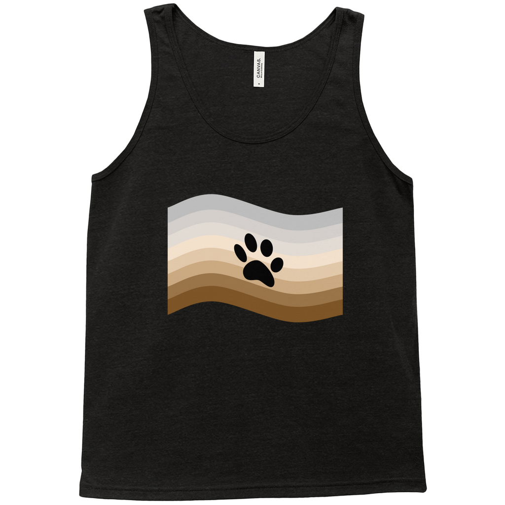 Furry Pride Flag Relaxed Fit Tank Tops | Choose Your Flag | Bella + Canvas