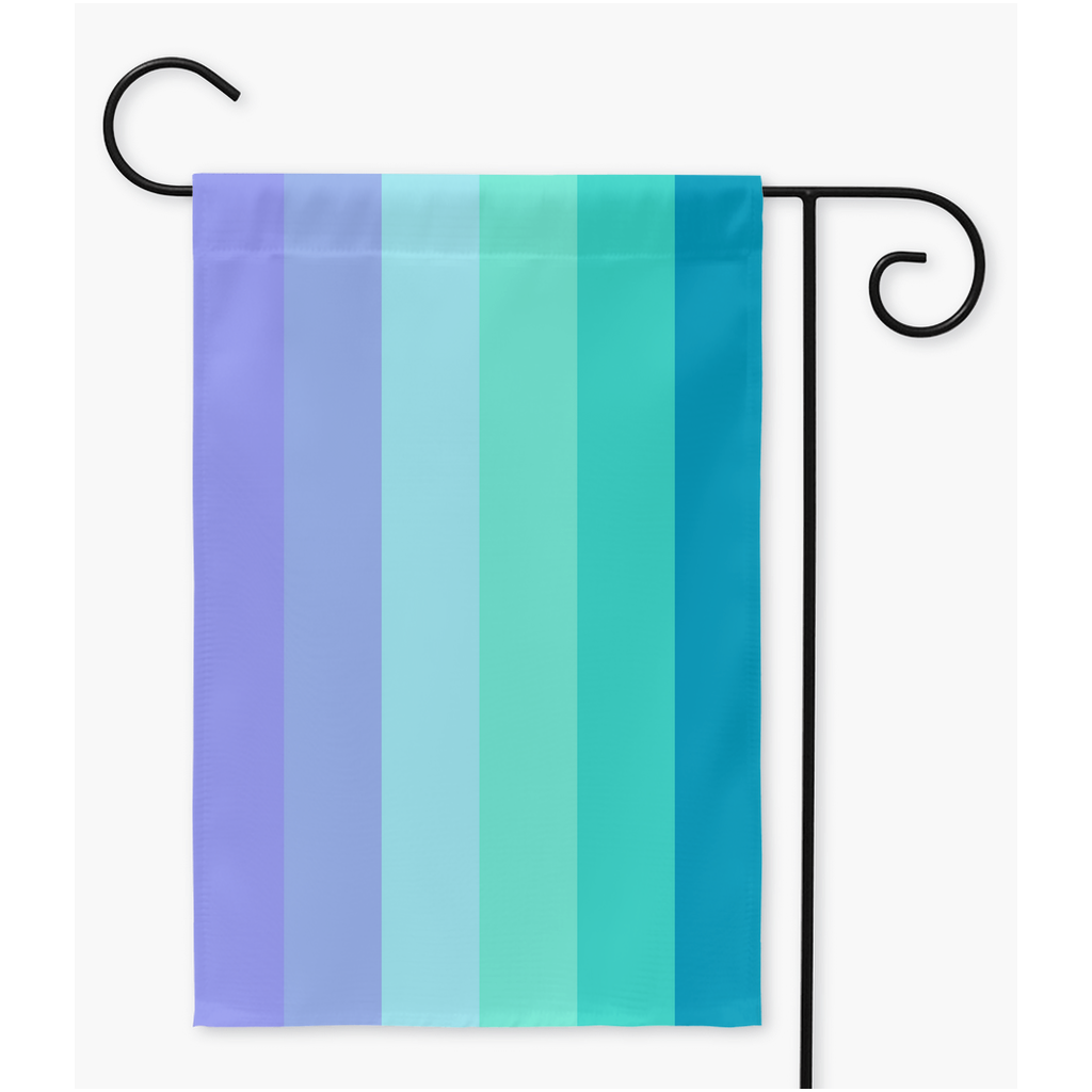 Neptunic Yard and Garden Flags | Single Or Double-Sided | 2 Sizes | Romantic and Sexual Orientations