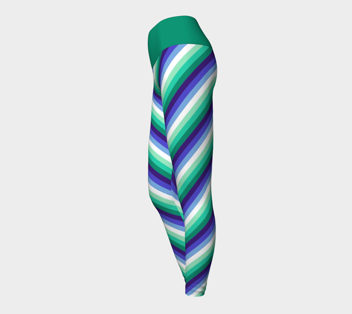 Gay Man (formerly Vincian - V2) Striped Yoga Leggings