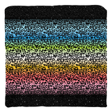 Leopard Print Gradient Pattern Throw Pillows | Multiple Sizes | Choose Your Colourway