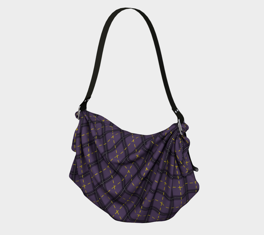 Nonbinary Argyle Origami Tote