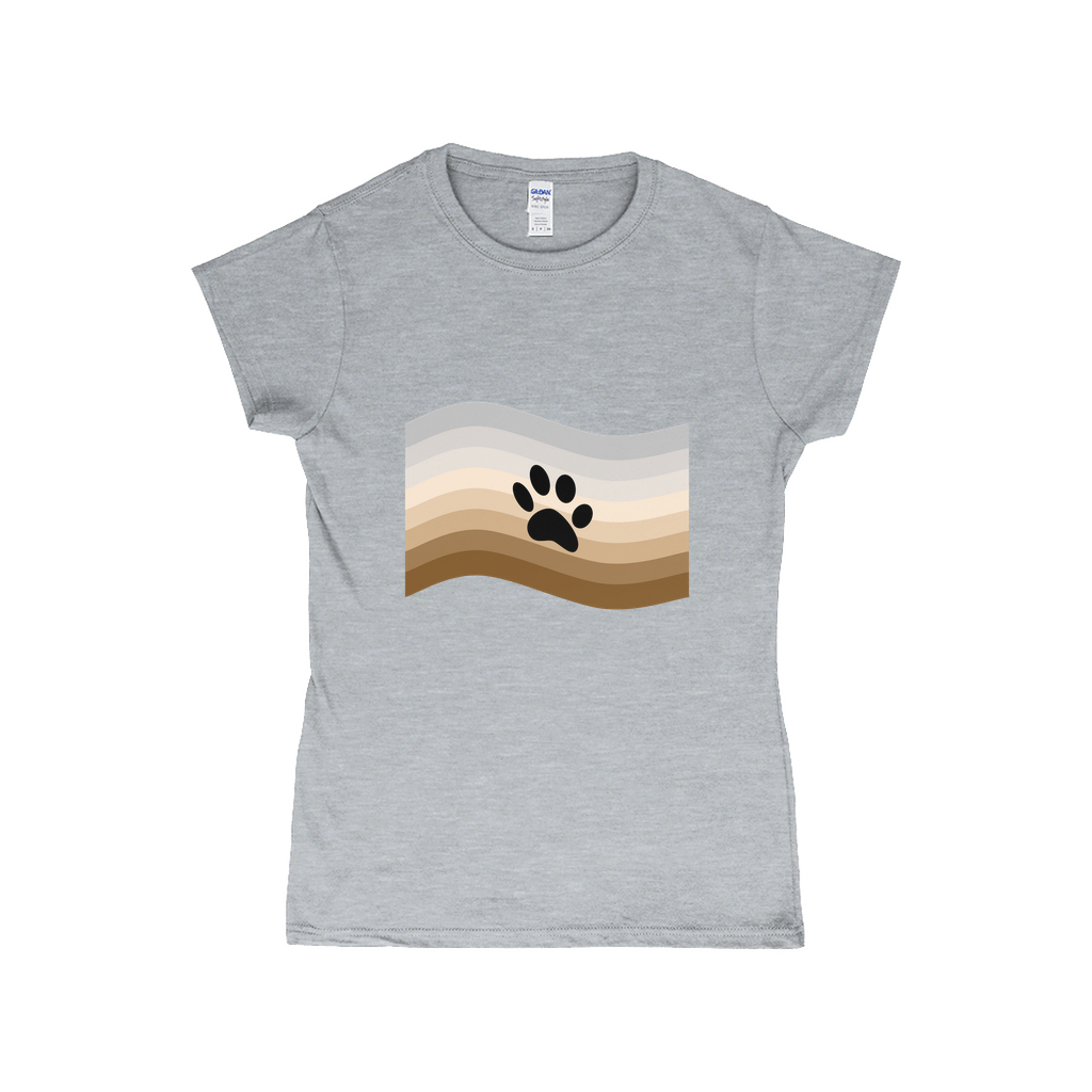 Furry Pride Flag Fitted Tshirt | Choose Your Flag | Gildan