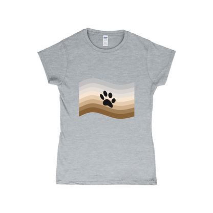 Furry Pride Flag Fitted Tshirt | Choose Your Flag | Gildan