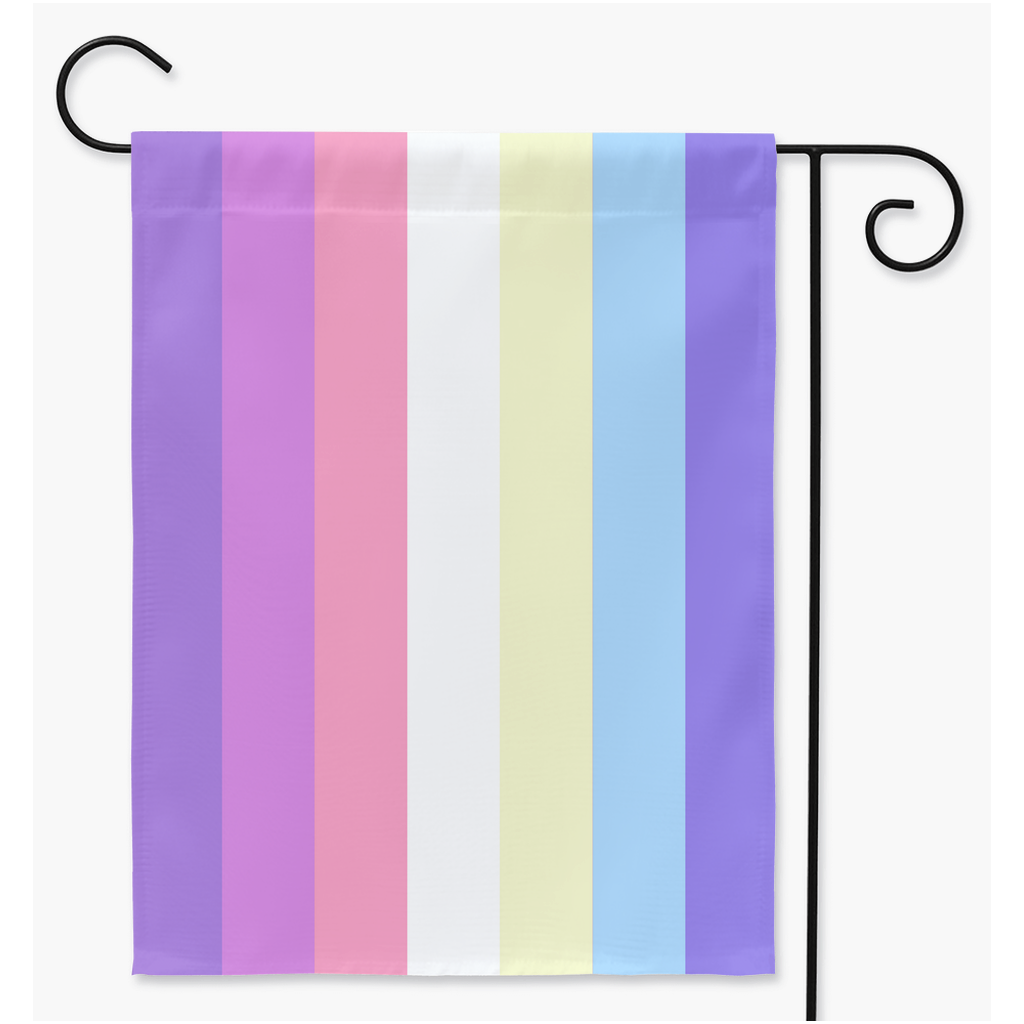 Genderselkie Pride Flags  | Single Or Double-Sided | 2 Sizes | Gender Identity and Presentation