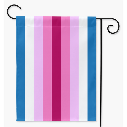 Transfeminine - V2 Yard and Garden Flags | Single Or Double-Sided | 2 Sizes