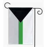 Drapeaux de cour et de jardin démiromantiques | Simple ou double face | 2 tailles