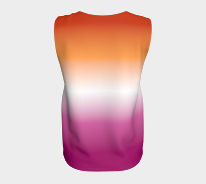 Lesbian - V1 Gradient Loose Tank (Long)