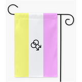Drapeaux de cour et de jardin Twink | Simple ou double face | 2 tailles | Identité et expression de genre