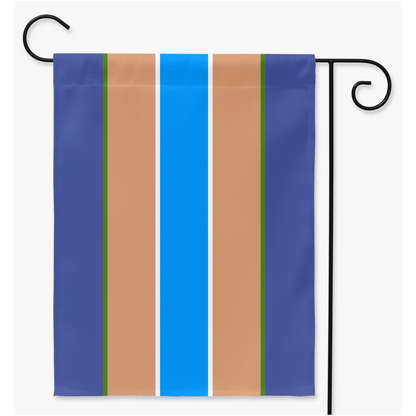Novisexual Pride Yard et drapeaux de jardin | Simple ou double face | 2 tailles | Spectre Aromantique et Asexué