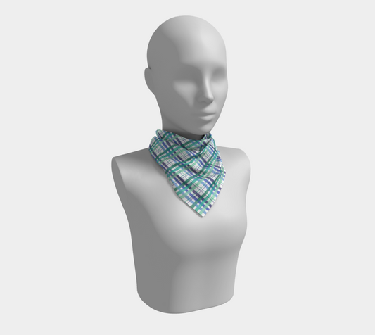 Gay Man (formerly Vincian - V2)  Plaid  Square Scarf