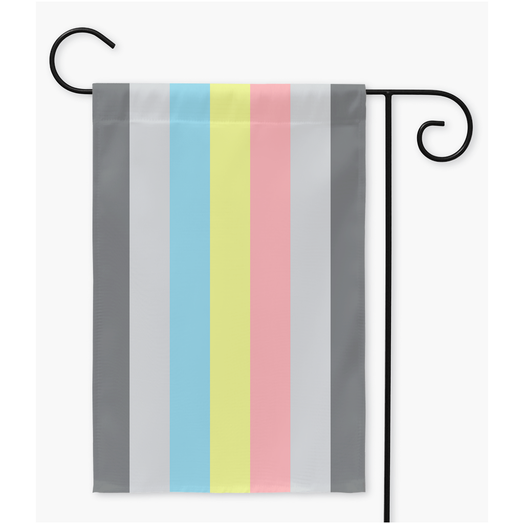 Demiflux Pride Yard and Garden Flags | Single Or Double-Sided | 2 Sizes