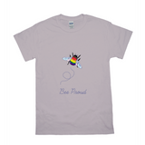 T-shirt unisexe Bumblebee Pride Pun - LIGHT | Choisissez votre drapeau et votre jeu de mots