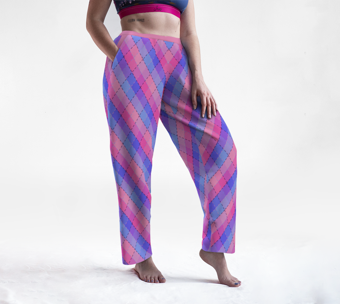 Omnisexual Argyle Lounge Pants